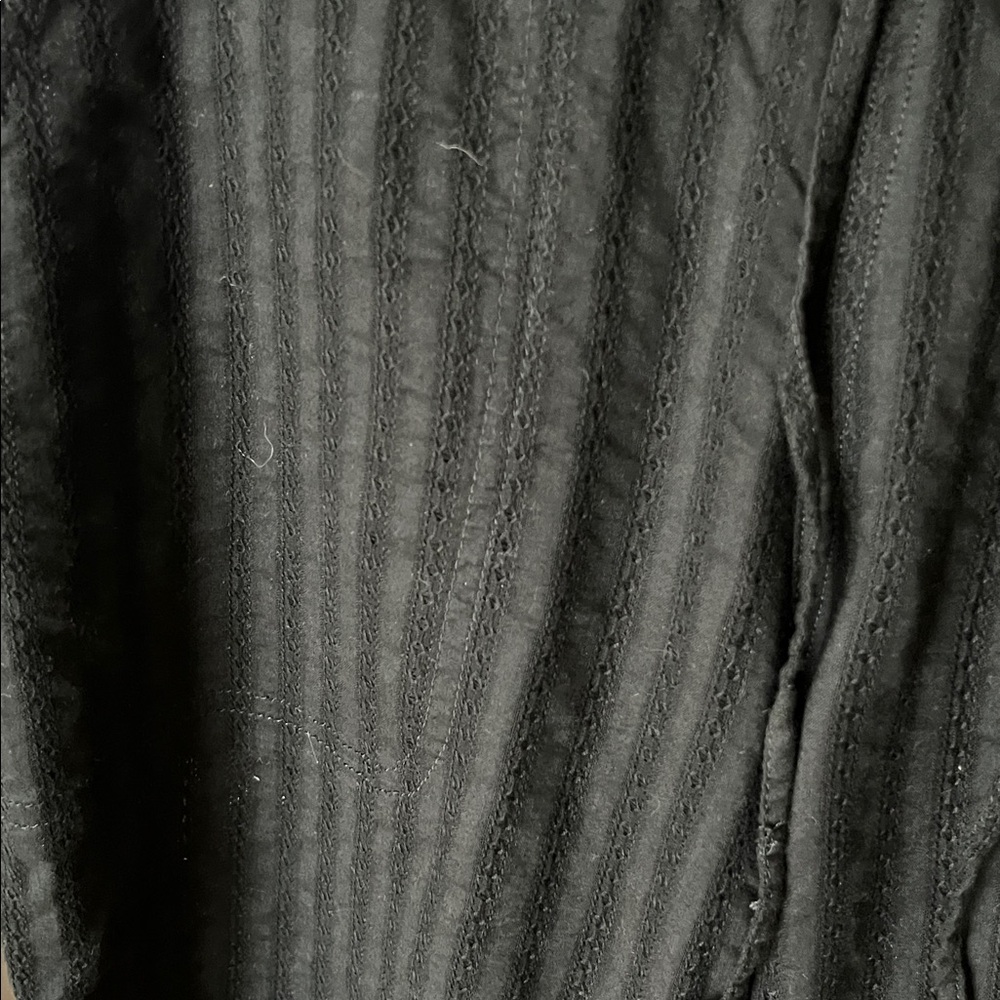 Black Drawstring Pants - Picture 3 of 8